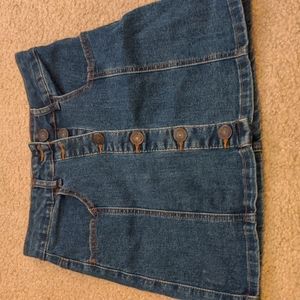 Jean skirt. Size xs
